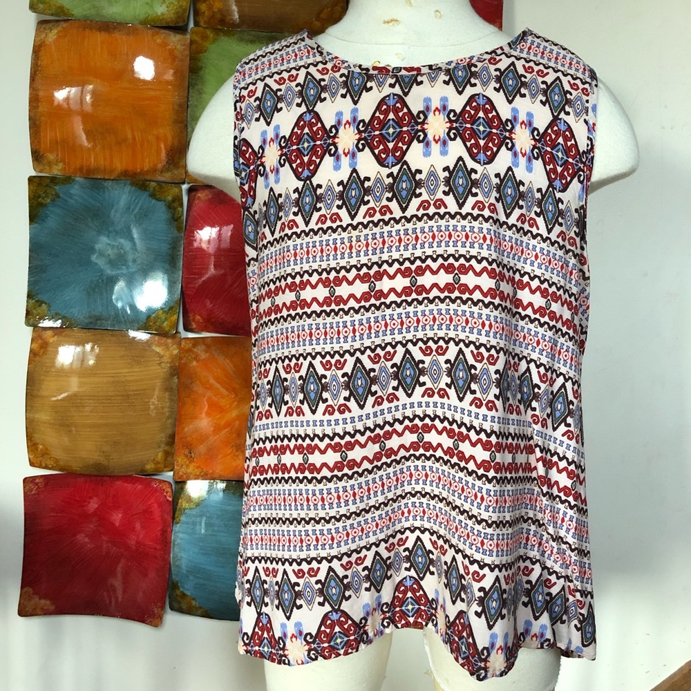 Patterned Tank top